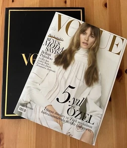 RARE Vogue Magazine Turkey - 5 Years SPECIAL EDITION BOX - Fashion Magazine - Picture 1 of 10