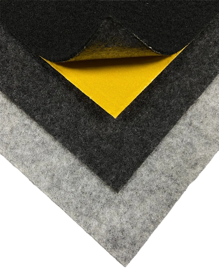 Premium Filz selbstklebend für KFZ Ausbau Innenraum Dachhimmel Camper Sprinter  - Bild 1 von 4