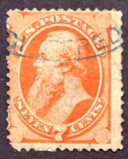 US STAMPS #160 7c STANTON USED  cv $ 90