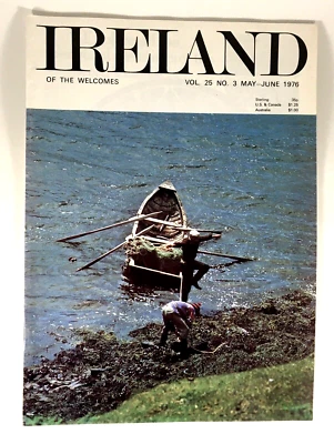 IRELAND OF THE WELCOMES 1976 Magazine May-Jun v25 Bogs, Arts Week, Blacksmiths - Image 1 of 4