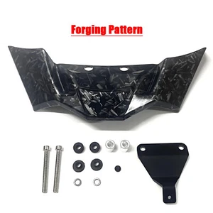 Alerones de carga aerodinámica delanteros con patrón de forja para BMW S1000R / M1000R 2021-2025 - Imagen 1 de 9