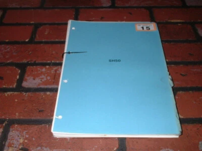 GENUINE HONDA SH50 SH80 FACTORY & DEALERS WORKSHOP MANUAL.FREE U.K. POST - Image 1 of 2