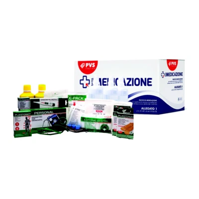 Easyred Pacco Reintegro Pronto Soccorso Allegato 1  base Con sfigmomanometro Bia - Immagine 1 di 3