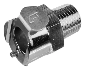 CONECTOR RÁPIDO TANQUE DE COMBUSTIBLE TRIUMPH SPRINT ST 1/4 BSP MACHO X 1 ea **VER NOTAS** - Imagen 1 de 5