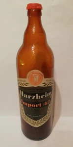 alte leere Bierflasche HARZHEIM Import 62, sehr gut erhalten - SELTEN - Bild 1 von 2