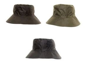 SHOWERPROOF BUSH BUCKET RAIN HAT PACKABLE LIGHTWEIGHT WIDE BRIM MENS LADIES - Picture 1 of 7