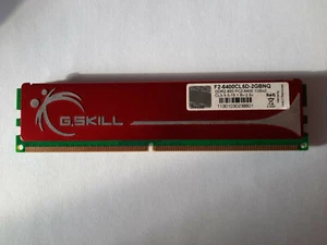 G.SKILL G SKILL 2GB 240-Pin DDR2 RAM MEM 800 PC2 F2-6400CL5D-2GBNQ - Bild 1 von 1