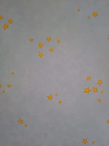 Papel pintado Harry Potter 1540 azul claro con estrellas amarillas elegante habitación infantil - Imagen 1 de 2