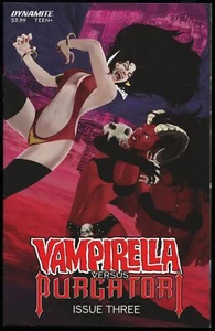 Vampirella Vs Purgatori #3 Premium FOC cover~ Dynamite Ent ~ (FN) - Picture 1 of 2