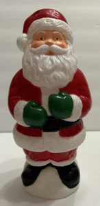 Vtg 1995 Empire Santa Claus Christmas Blow Mold Light Topper 10” Table Top - Picture 1 of 8