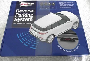 Car Reversing Reverse Parking System Sensors - Audio Warning & LED Display - NEW - Picture 1 of 3