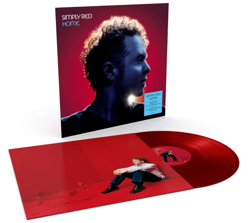 Simply Red - Home Limited   Red Vinyl LP Heavyweight 180 GR NEU (OVP) - Bild 1 von 1