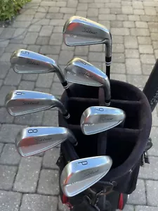 2023 Titleist T100 4-PW • Mitsubishi MMT 125TX • NEW GP Align Grips - Picture 1 of 10