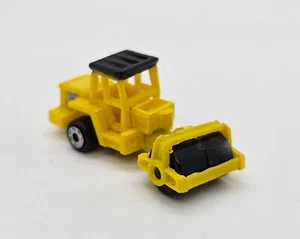 Micro Machines Construction Steam Roller Yellow Vehicle Galoob - Picture 1 of 5