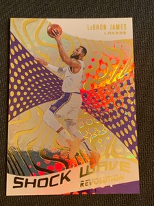 LeBRON JAMES #23 - 2020-21 REVOLUTION - SHOCK WAVE INSERT