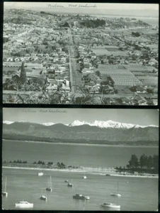 2 POSTALES CON FOTOS REALES - NELSON, NUEVA ZELANDA - Imagen 1 de 1