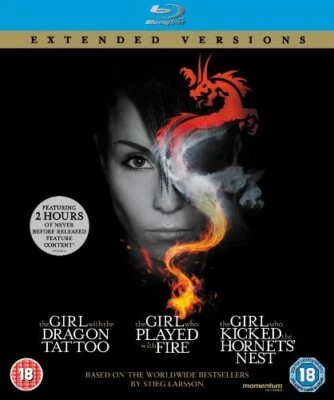 The Girl... Trilogy - Extended Versions Blu-ray (2011) Michael Nyqvist, Oplev - Image 1 of 2