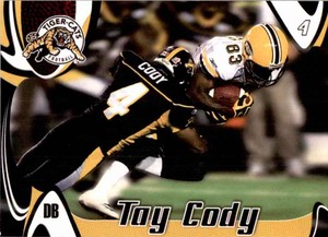 2007 Extreme Sports CFL Tay Cody #33