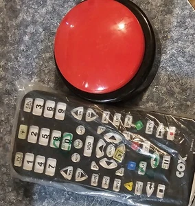 Bundle - Cox Cable Jumbo Remote  And Talking Clock  For Visually Impaired. - Picture 1 of 6