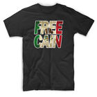 Mens Free Cain Mexico Flag F58 Black T Shirt Support Velasquez MMA Wrestling