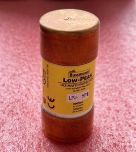 Bussmann LPJ-2SP LPJ2SP LPJ 2A 600Vac LOW-PEAK DUAL-Element Class J Fuse - Picture 1 of 1