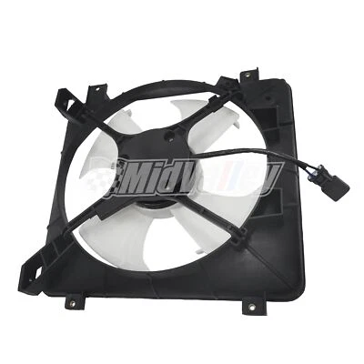Condenser Cooling Fan Assembly For Honda Civic 1999 2000 1.6L 80162SR3000 - Image 1 of 4