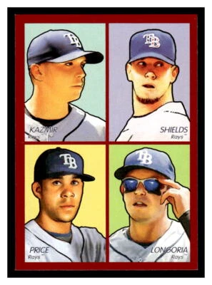 2009 Upper Deck Goudey #35-45 Kazmir / Shields / Longoria / Price Foto 1 de 2