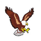 US Air Force Bald Eagle Jacket Patch Patriotic Embroidered Patch 11" * 11"