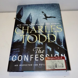 The Confession by Charles Todd 2012 1st Ed. HC B46 - Imagen 1 de 8