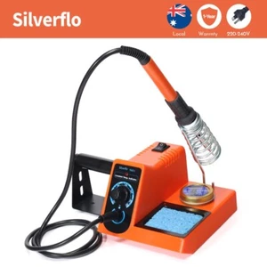 60W Soldering Iron Solder Rework Station Kit Fast Heat Adjustable Temperature - Picture 1 of 9