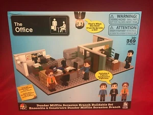 THE OFFICE Building Blocks Dunder Mifflin Scranton Branch Set *NUEVO* - Imagen 1 de 2