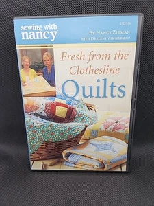 Sewing With Nancy Zieman Fresh From The Clothesline Quilts Embroidery DVD 2011 - Picture 1 of 3