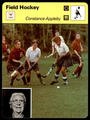 1977 Sportscaster #62-23 Constance Appleby - Field Hockey NM/MT - Изображение 1 из 2