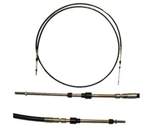 Seastar Dometic Universal XTREME 3300/33C Stainless Fitting Control Cable 42' - Picture 1 of 9