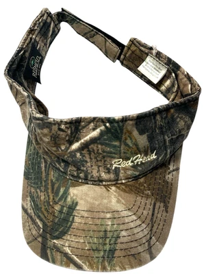 Visera de sol RedHead camuflada desde 1856 bordada ajustable caza al aire libre golf Foto 1 de 4