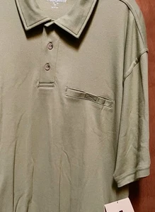 Men’s Large Short Sleeve Wicking Casual Shirt NWT - New With Tags - Picture 1 of 11