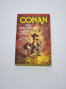 Conan The Destroyer By Robert Jordan Paperback 1988 - Picture 1 of 5