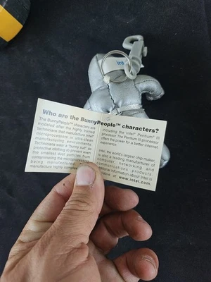 Intel BunnyPeople Bunny Suit Pentium 3 III Rare Collectible - Image 1 of 3