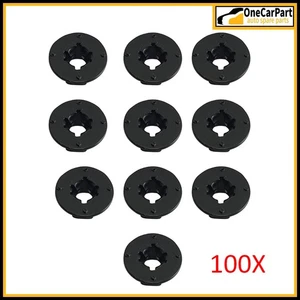 Schwarz Radlauf Unterboden Spritzschutz Verkleidung Clip x100 für Ford Mustang GT Shelby - Bild 1 von 6