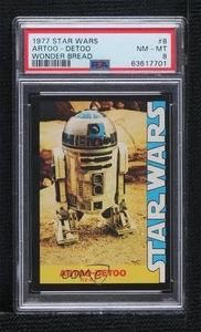 1977 Wonder Bread Star Wars Food Issue Artoo-Detoo R2-D2 #8 PSA 8 4et - Picture 1 of 3