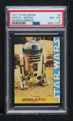 1977 Wonder Bread Star Wars Food Issue Artoo-Detoo R2-D2 #8 PSA 8 4et - Image 1 of 3