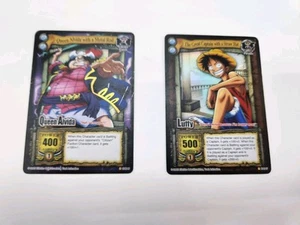 SET SIEHE BILDER 2005 One Piece The Queen ((Alvida)) mit Metallstange & ((Luffy) - Bild 1 von 15