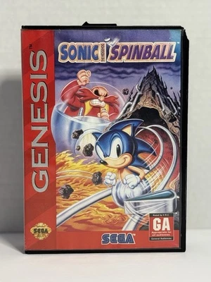 Sonic Spinball (Sega Genesis, 1993) CIB Complete - Image 1 of 4