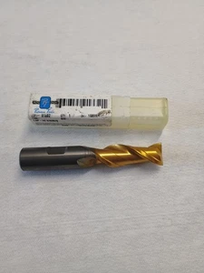 Fresa de extremo de corte 5/8 x 5/8" 2 FL para herramientas de aluminio HSS TiN Putnam EE. UU. - Imagen 1 de 5