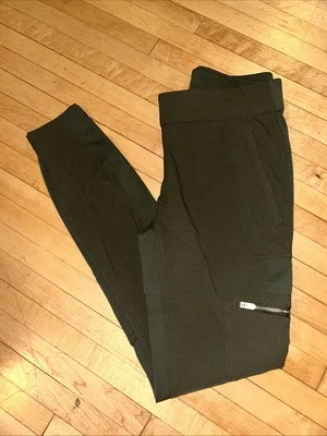 Leggings de Carga Athleta Talla 6T Verde Ejército Multi- Cremallera Bolsillo Pull On Elastizados Ajustados Foto 1 de 4