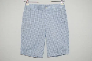 Puma Mens Plaid Shorts Blue Size 28 NWOT - Picture 1 of 4