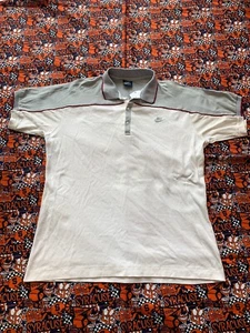 Polo Nike vintage anni '80 blu etichetta made in USA - uomo grande - Foto 1 di 6