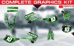 Kawasaki KX KXF 65 85 250 450 2013-2025 complete graphics kit 21 mil - Picture 1 of 9