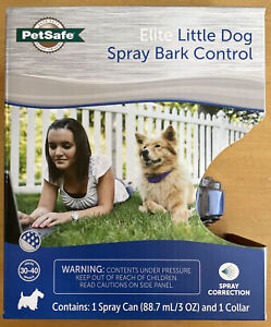 PetSafe ELITE Little Dog Spray Bark Control w/ Collar PBC00-11283 BRAND NEW