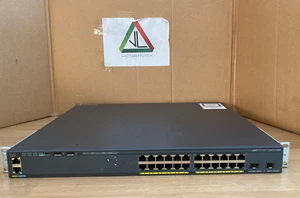 Cisco 2960X-24PD-L Gigabit PoE+ Switch + 10G Cisco WS-C2960X-24PD-L (Inc VAT) - Picture 1 of 7